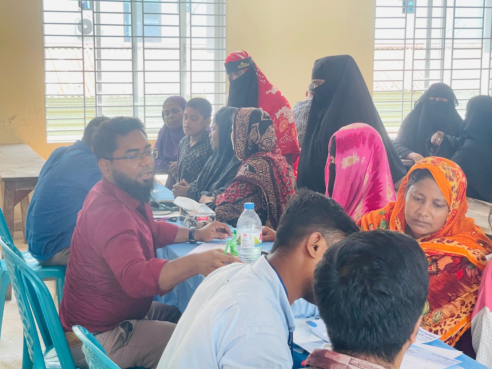 ফ্রি মেডিকেল ক্যাম্পের আওতায় বরুড়ায় চিকিৎসা পেল ৫ শতাধিক রোগী