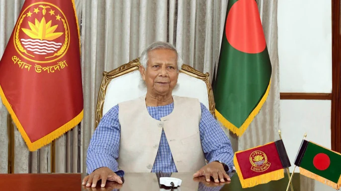 জাতির উদ্দেশে আজ সন্ধ্যায় ভাষণ দেবেন প্রধান উপদেষ্টা ইউনূস